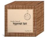 Homemade Christmas Gift Box With Texture